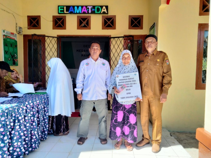 Pembagian BLT Dana Desa April 2025 di Desa Medan Jaya: Harapan untuk Meringankan Beban dan Meningkatkan Kesejahteraan Warga